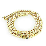 Yellow Gold Miami Cuban Link Colossal Chain 14K 14.5mm 22-40in